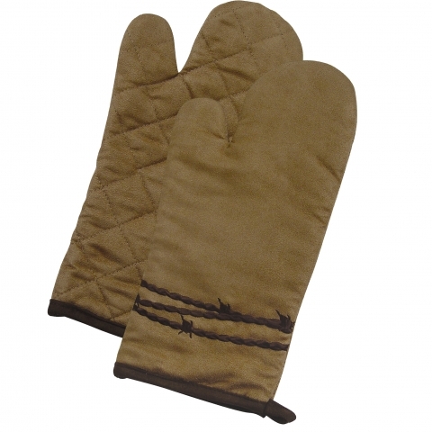 BARBED WIRE OVEN MITT