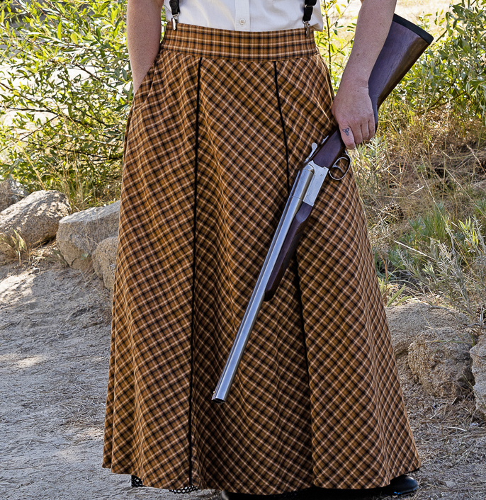 Long Old West Style Skirt