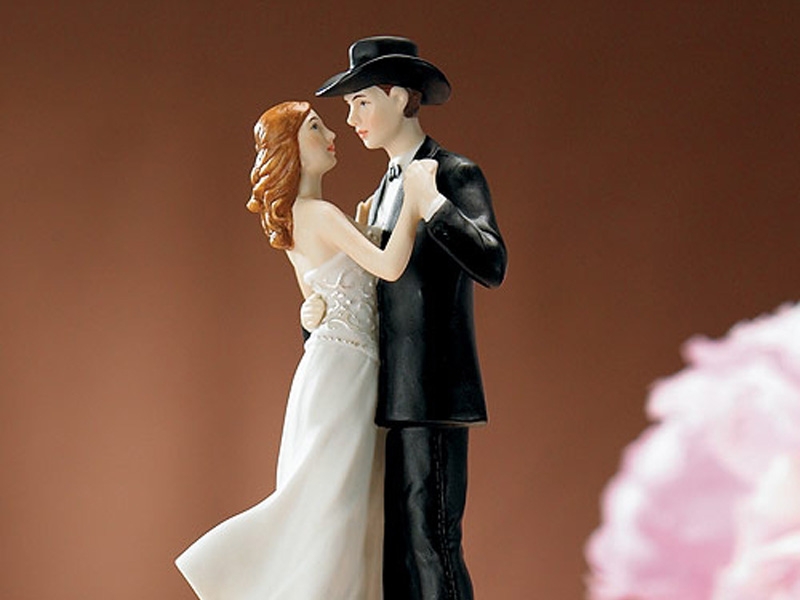 Western Wedding Cake Toppers