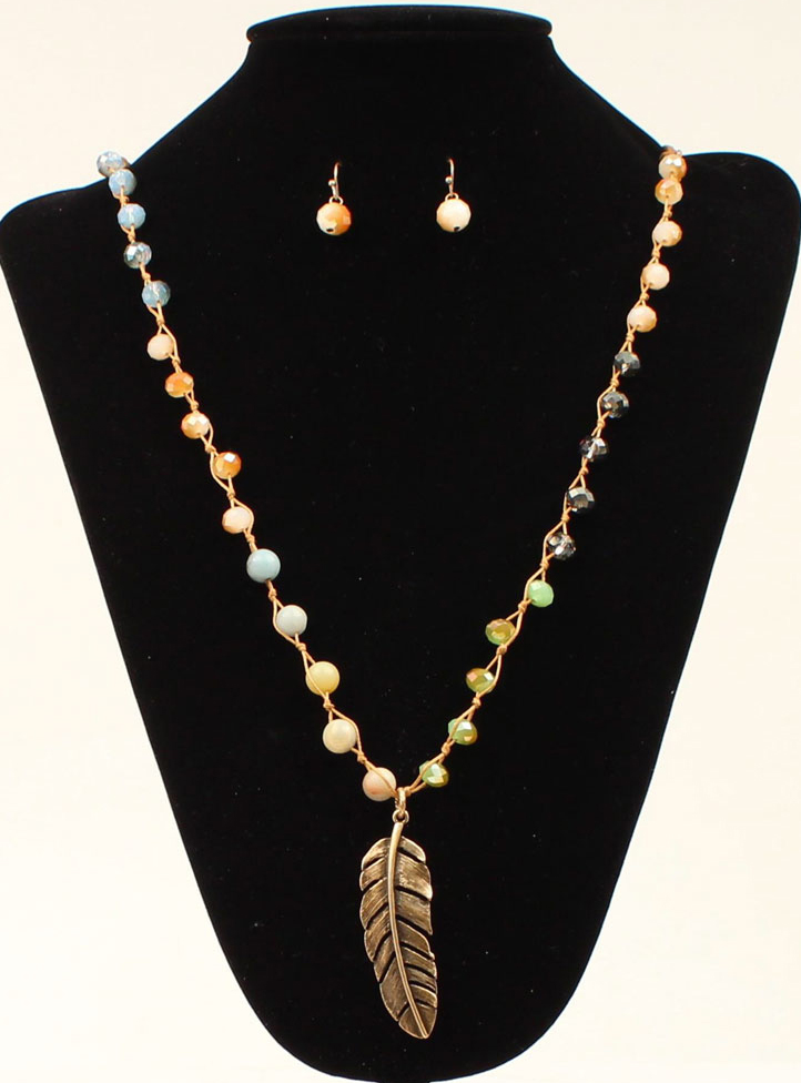 Woman's Feather Necklace