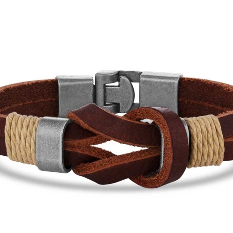 Leather Western Bracelet