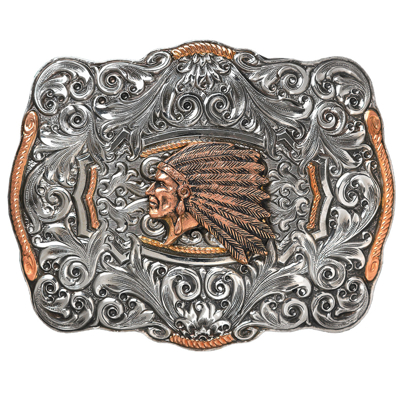 Old West Buckle- Girls on the Range - Cattle Kate