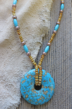 Turquoise Western Necklace