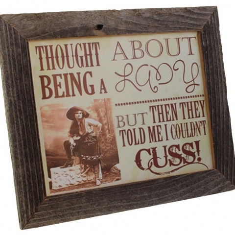 OLD WEST SIGN