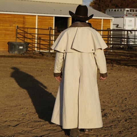 Men's Western Duster - Cattle Kate