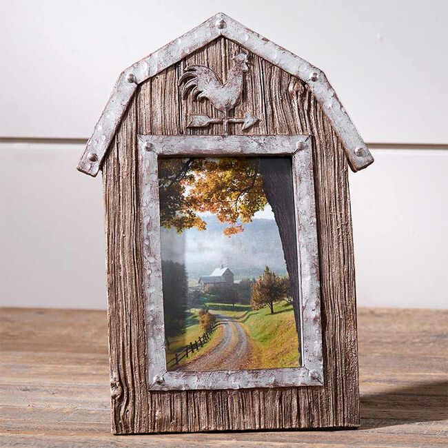 Western Barn Picture Frame