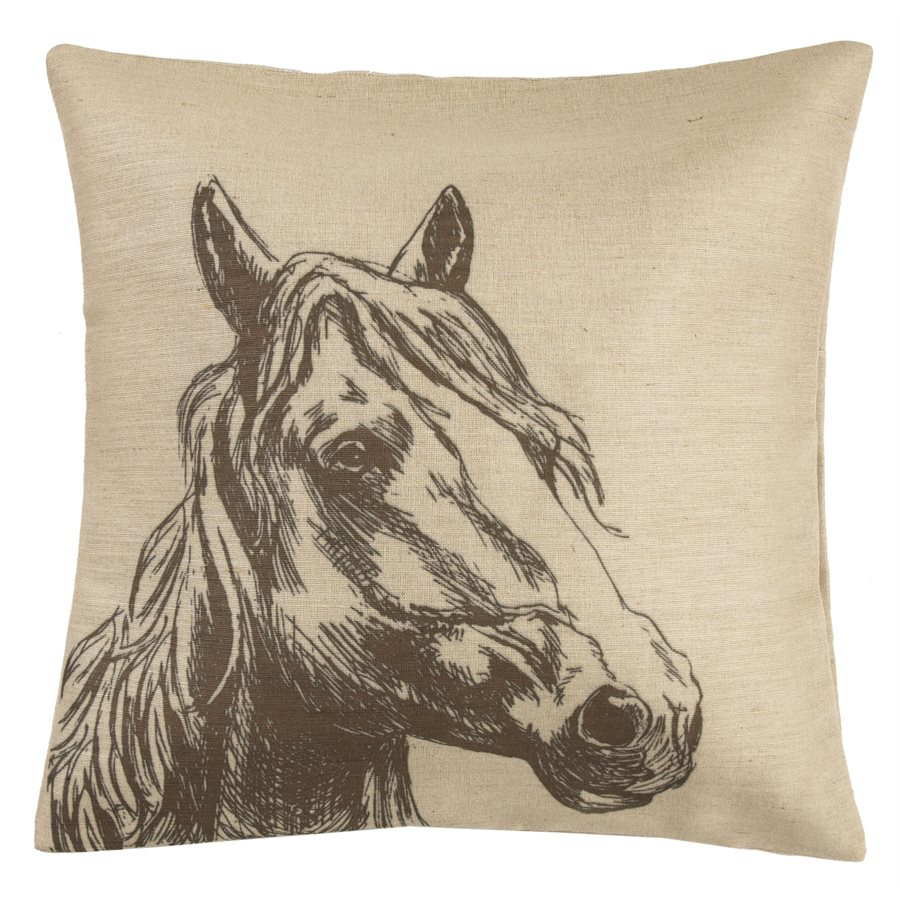 Horse Head Pillow