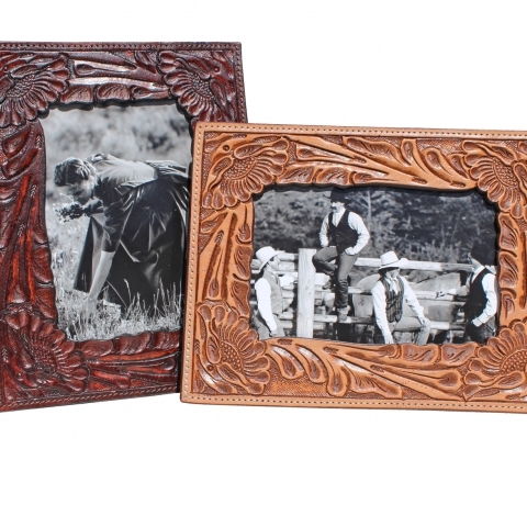 LEATHER PICTURE FRAMES