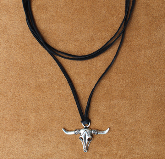 Western Skull Necklace
