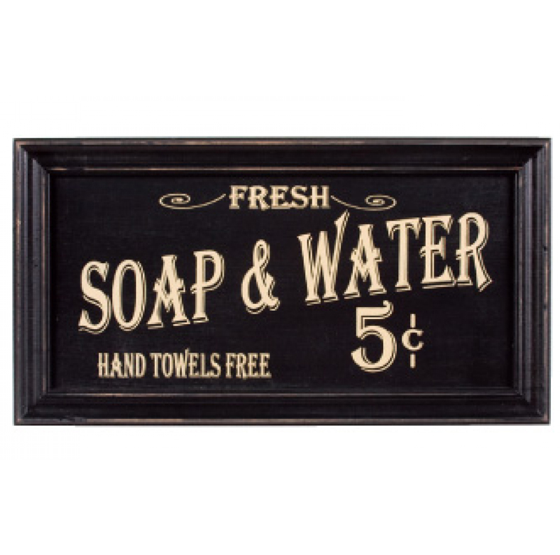 Soap Sign