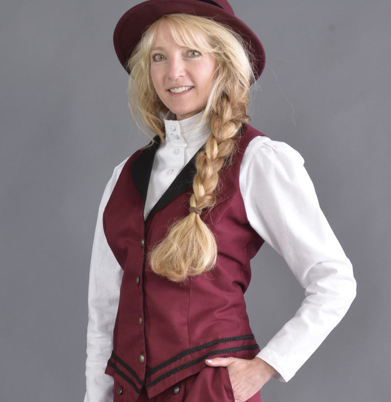 Riding Western Vest - Cattle Kate