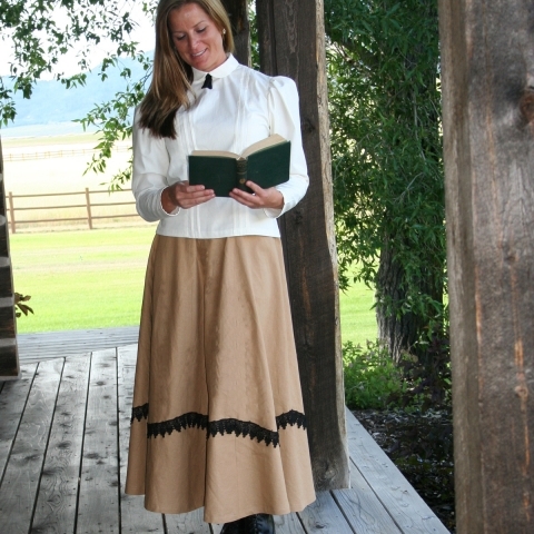 Western Long Skirt