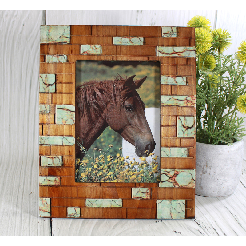 TURQUOISE PICTURE FRAME