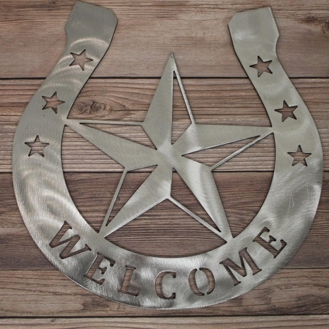 Western Welcome Sign
