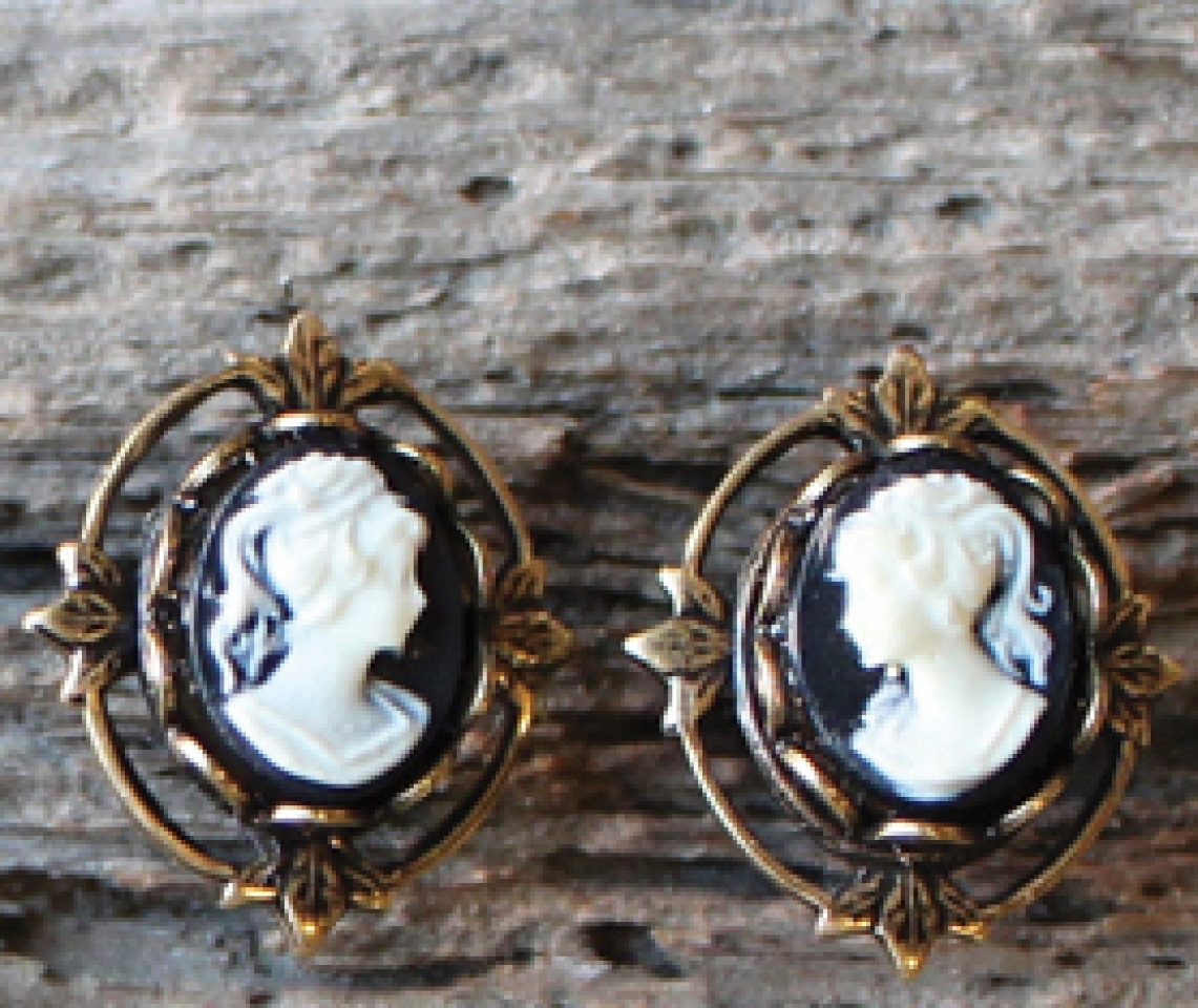 Old Style Keystone Earrings (AASSE-00075-1) – Aldrich Art Jewelry