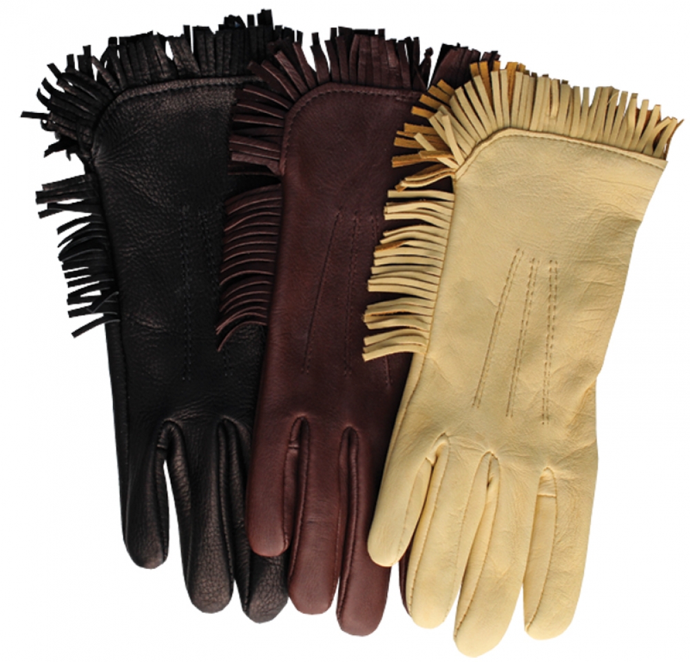 Fringe Leather Riding Gloves - modernprecast.com
