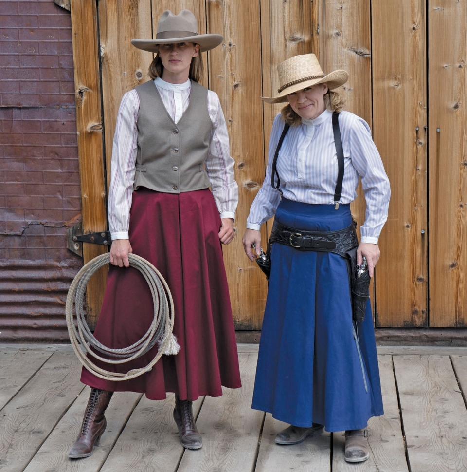 Ladies Old West Bandit Blouse - Cattle Kate