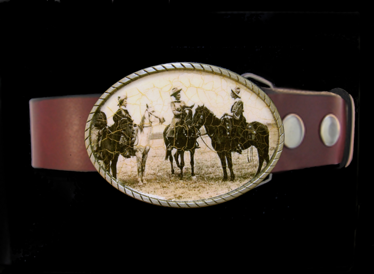Old West Buckle- Girls on the Range - Cattle Kate